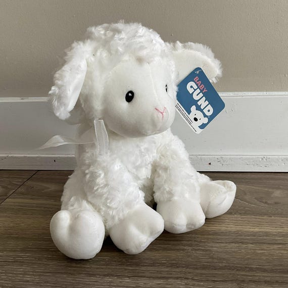 Baby GUND Lena Lamb Musical Stuffed Animal Plush - Etsy Denmark