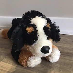 Peluche chien Bouvier Bernois - 42 cm