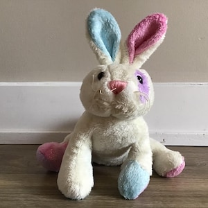 Ganz Webkinz Shimmer Bunny Stuffed Animal Plush Toy 9.5&quot;