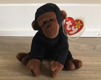Ty Beanie Babies Congo the Monkey Stuffed Animal Plush Toy 6"