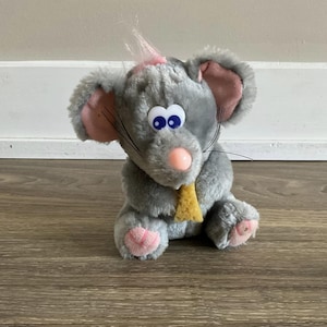 Vintage 1991 Liberty Toy muis knuffel knuffeldier 6&quot;