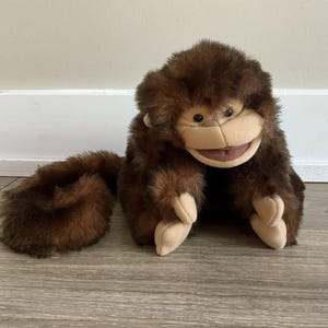 Folkmanis monkey puppet - Etsy 日本