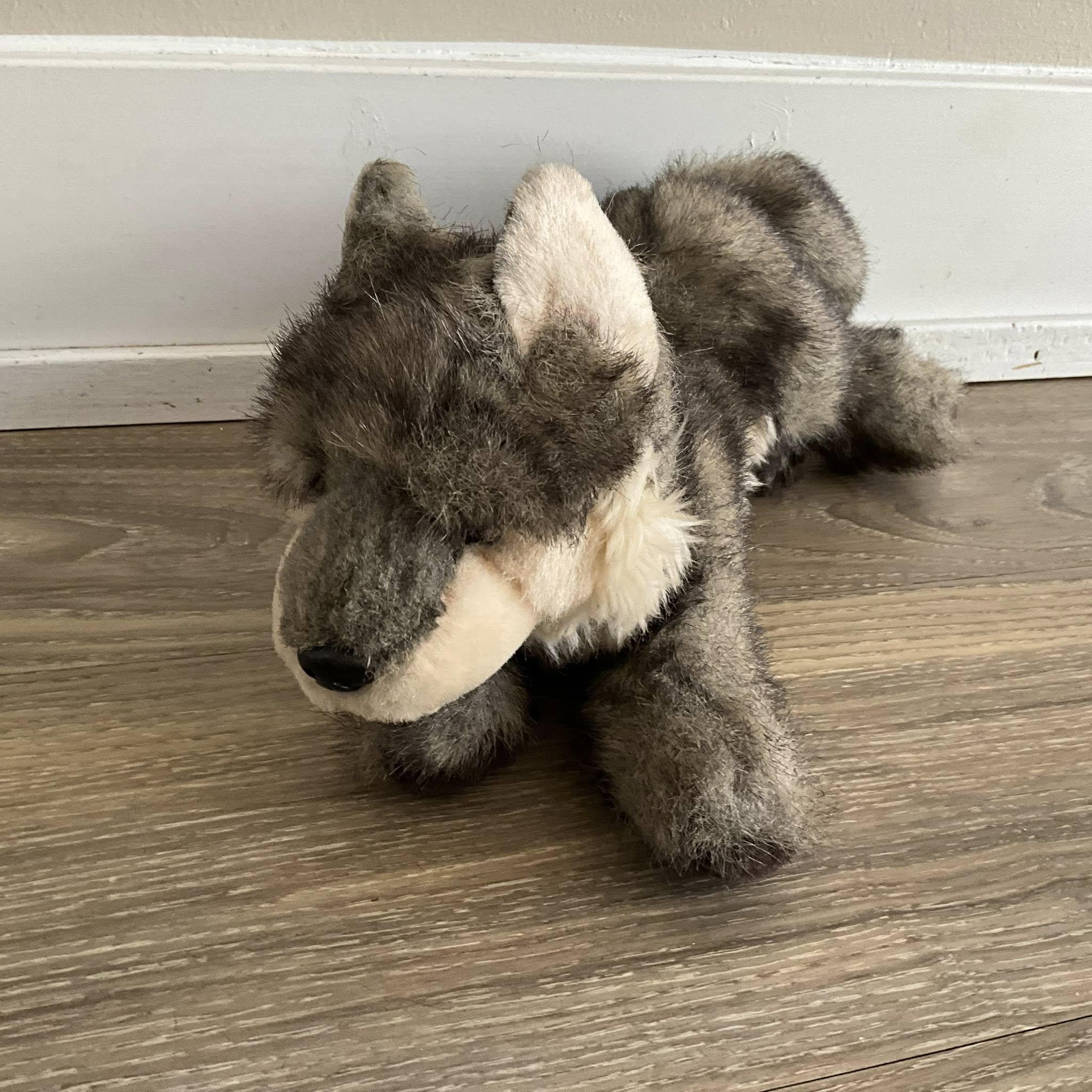russ berrie amorak loup peluche