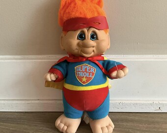 Vintage 1992 Ganz super  Troll Doll