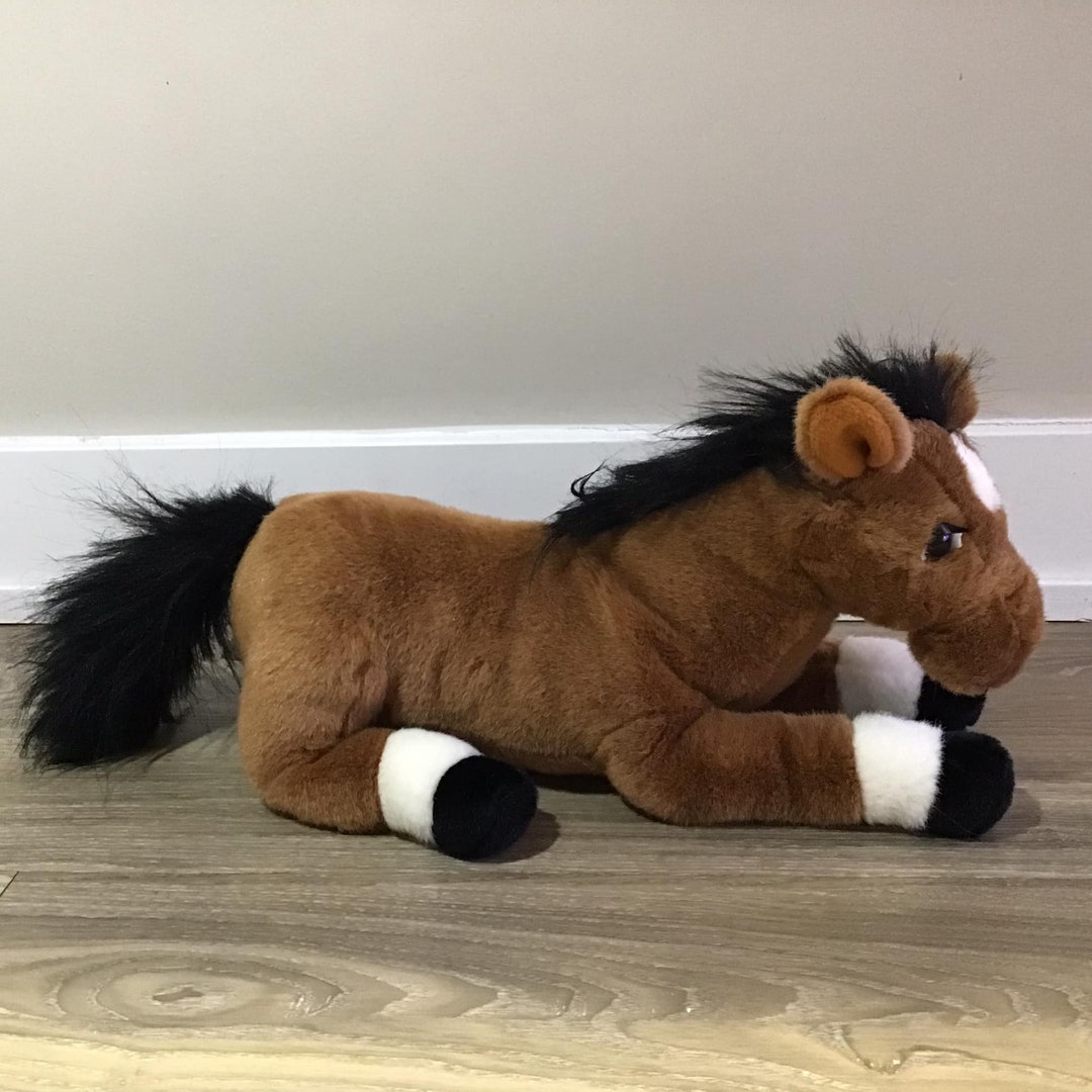 Animal Alley 15” Plush Horse Stuffed Animal Brown Canada