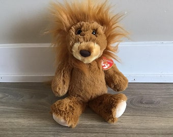 Ty Cuddly's Collection Leon the Lion Stuffed Animal Plush Toy 12
