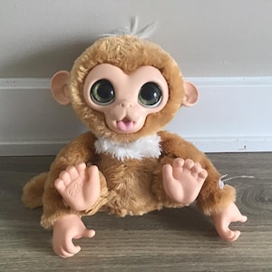 Pelliccia Simpatico Scimmia Peluche Peluche 9&quot;