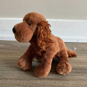 Ganz Webkinz Irish Setter Stuffed Animal Plush Toy 10