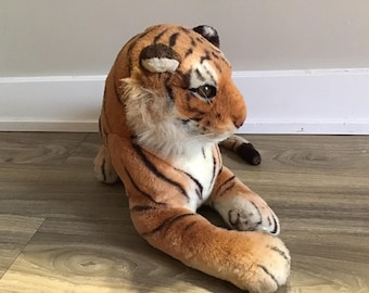 Realistic Tiger Stuffed Animal Plush Toy 18