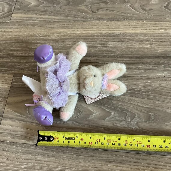 Russ Berrie Glimmers the Bunny Rabbit Stuffed Animal Plush Toy 7
