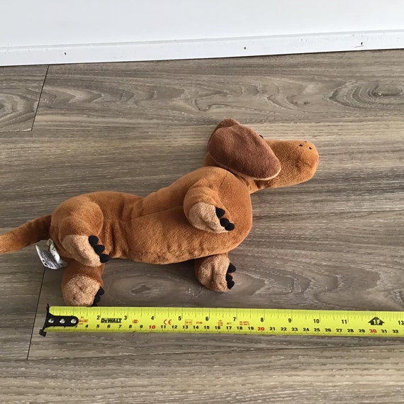 Ganz Webkinz Cinnamon Dachshund Plush Hotdog Weenie Dog Stuffed