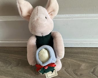 Gund Classic pooh Piglet the Pig Stuffed Animal Plush Toy 9.5"