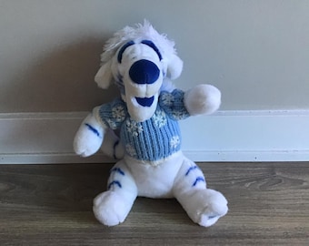 Disney Winnie the Pooh White Tigger Stuffed Animal Plush Toy 14.5"