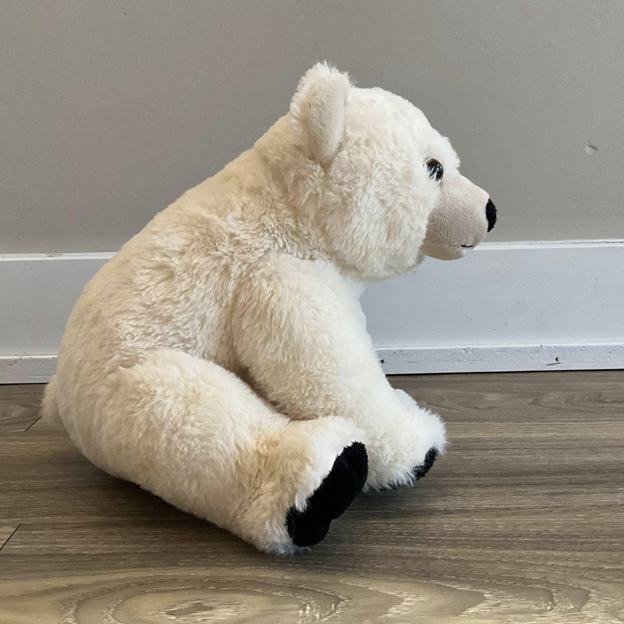 Wild Republic Polar Bear Plush, Cuddlekins Stuffed Animal, 12