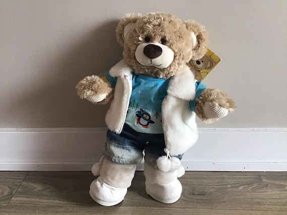 Build a bear Champ the Teddy Bear Stuffed Animal Plush Toy 18 Etsy UK
