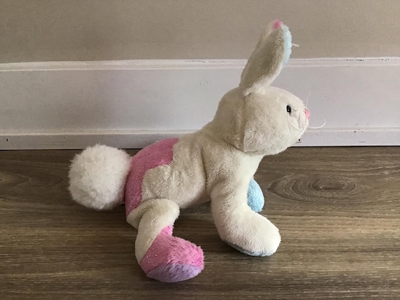 Ganz Webkinz Shimmer Bunny Stuffed Animal Plush Toy 9.5