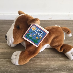 Floppy Friends Puppy Dog Stuffed Animal Plush Toy 8.5&quot;