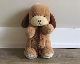 Vintage 1982 Gund Bunny Rabbit knuffeldier knuffel 11"