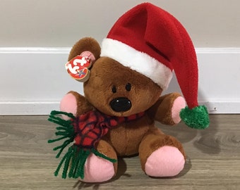ty Beanie Buddies Collection Pooky the Bear Stuffed Animal Plush Toy 8.5&quot;