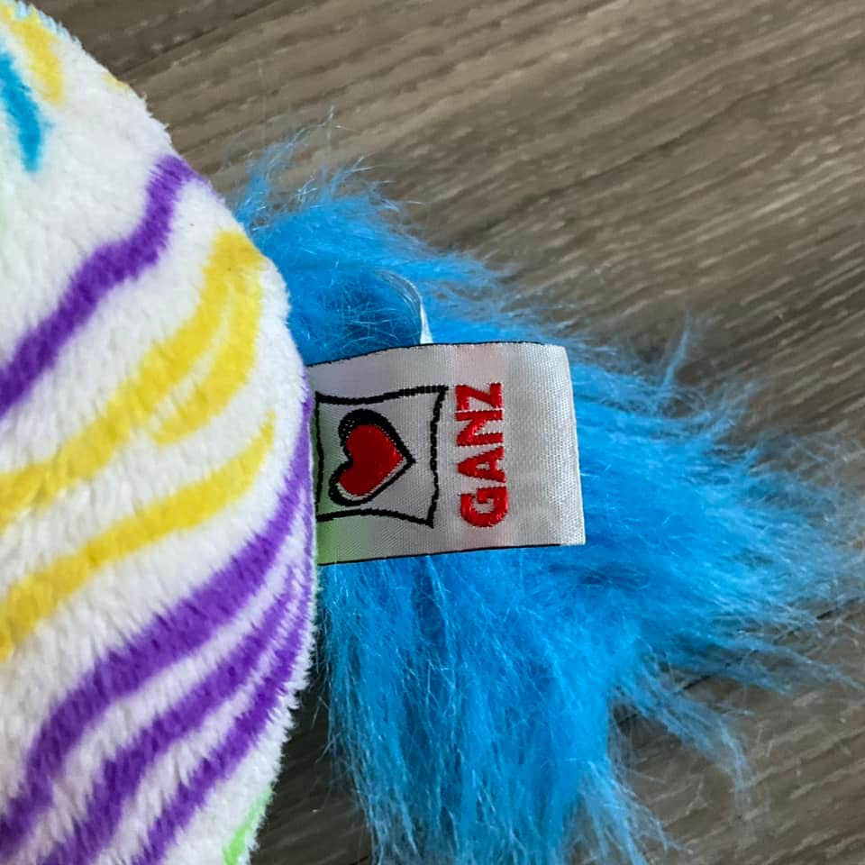 Ganz Webkinz Rainbow Zebra Plush HM486 - Etsy Ganz Webkinz Rainbow Zebra Plush HM486 - Etsy