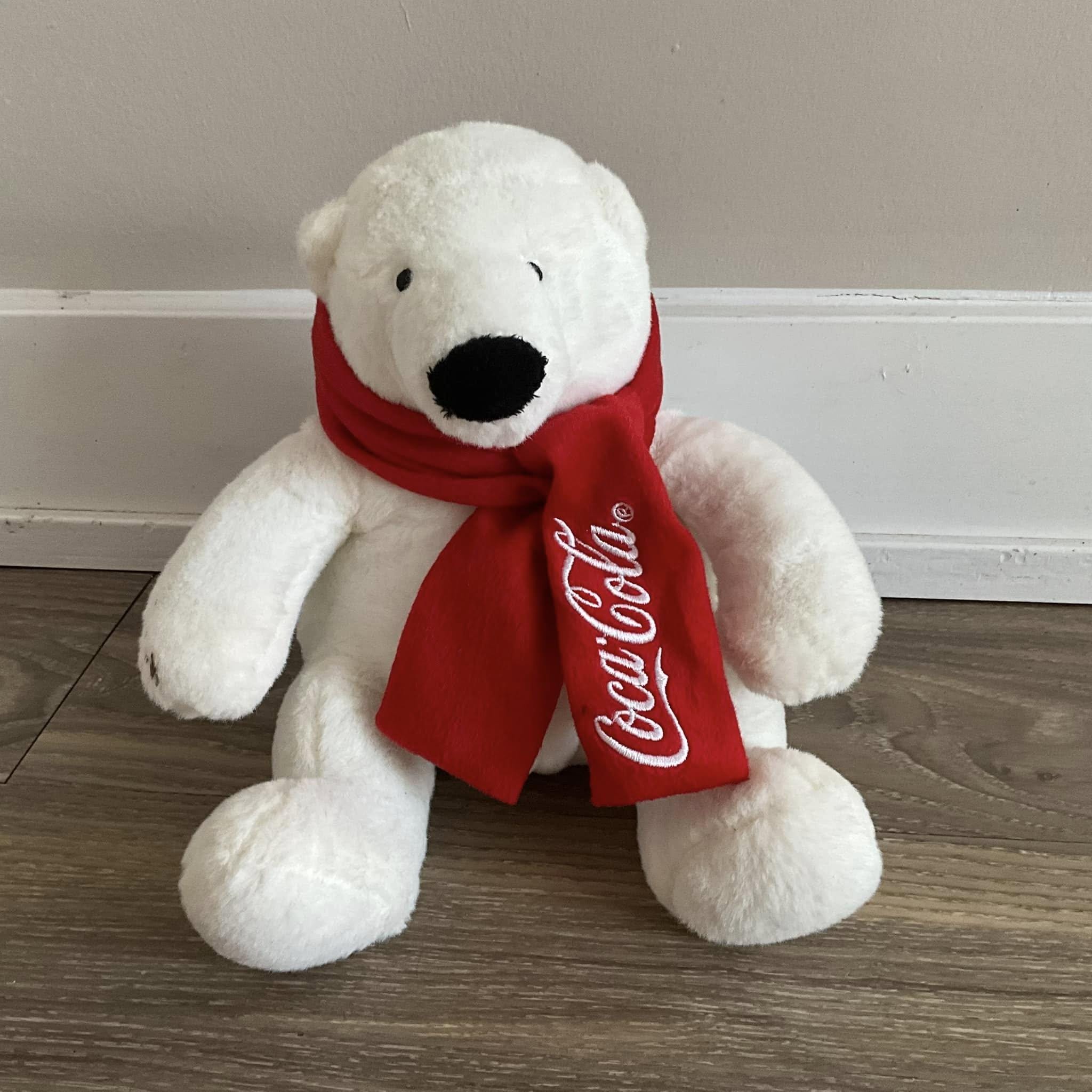 Coca Cola Coke Plush Polar Bear - Etsy