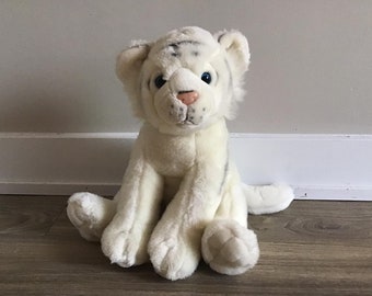 めちゃカワ＊ふわふわ＊ホワイトタイガー ぬいぐるみ♪ めちゃカワ＊ふわふわ＊ホワイトタイガー ぬいぐるみ♪