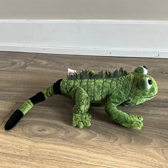 Ganz Webkinz Chameleon Lizard Iguana Plush Toy Green Stuffed