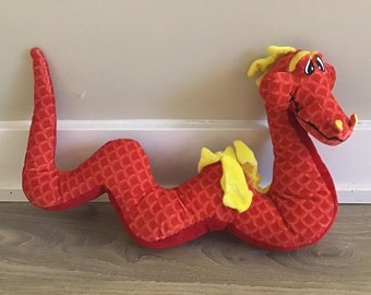Classic Toy Co ドラゴン 火を吐くぬいぐるみ 赤ピンク 30インチ