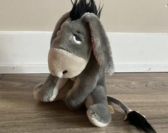 Vintage Walt Disney Eeyore from Winnie the Pooh Stuffed Animal Toy Plush