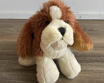 Ganz Webkinz Lil' Kinz Basset Hound Dog Stuffed Animal Plush Toy 7"