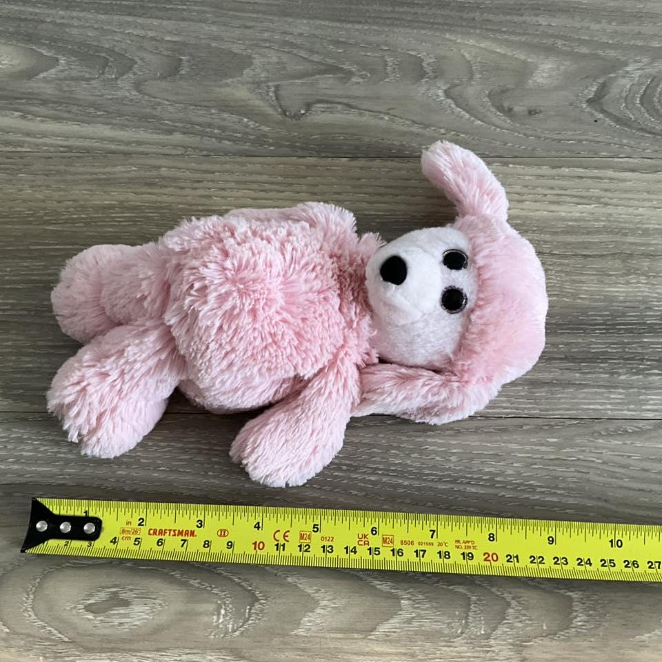 TY Attic Treasure Pricilla Pink Poodle Dog Large Plush Stuffed