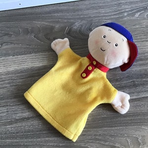 Vintage 2001 Caillou Hand Puppet 9,5"