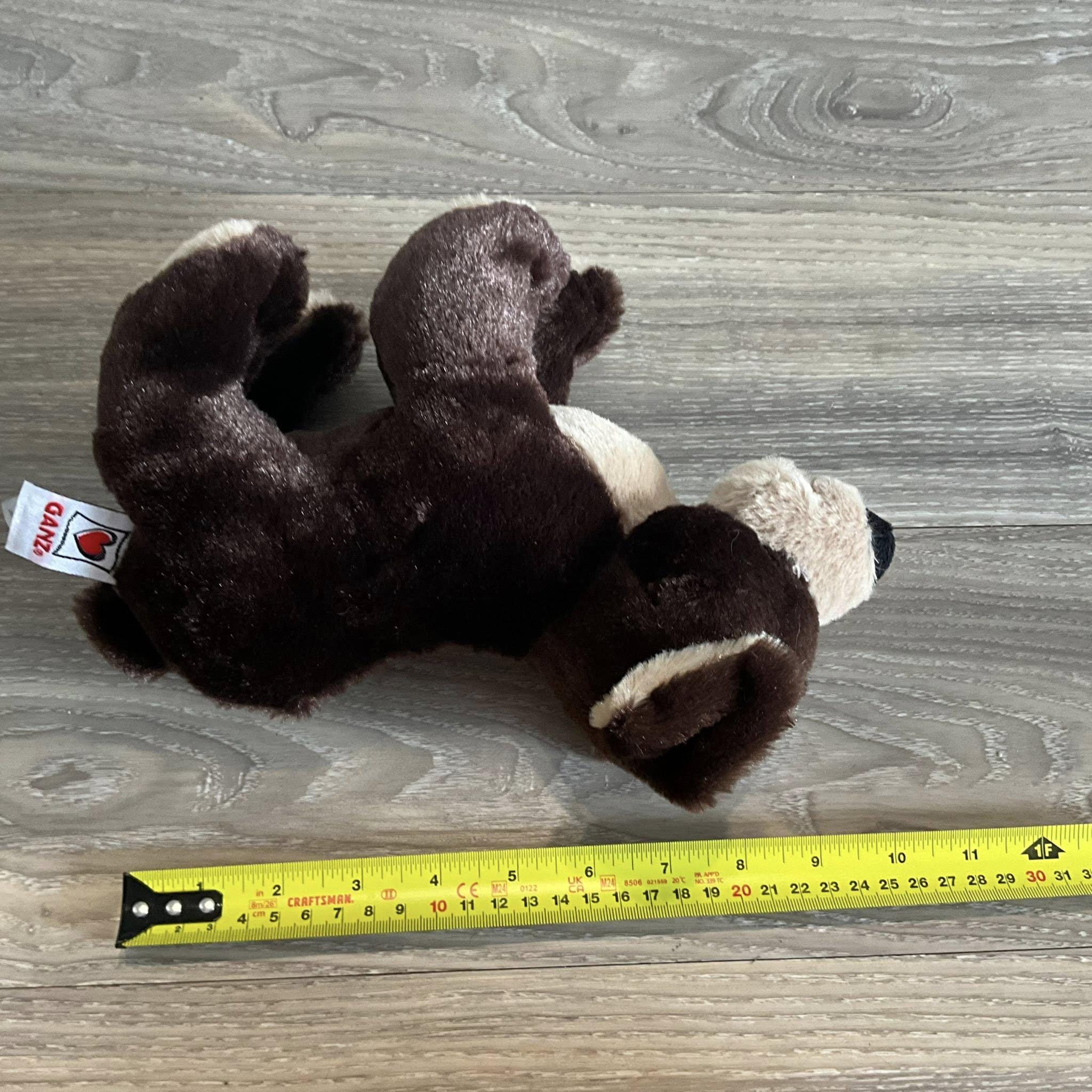 Ganz Webkinz Mocha Pup Stuffed Animal Plush Dog Toy 10