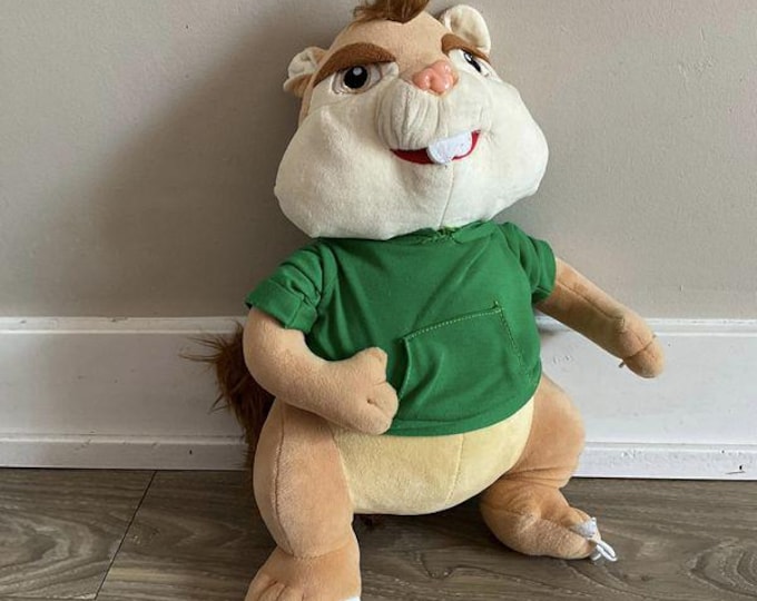 The Chipmunks Theodore the Chipmunk Stuffed Animal Plush Toy 16" - Etsy