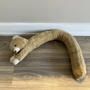 Vintage Long Bear Stuffed Animal Plush Toy 35&quot;