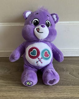 Care Bears Purple Share Bear Share the Love 9” Plush - Etsy