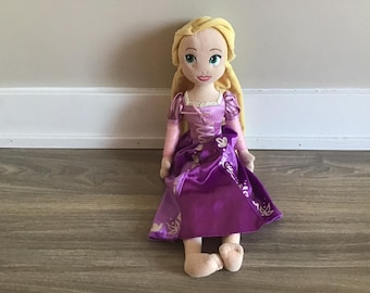Disney Store Rapunzel the Princess Stuffed Doll Plush Toy 19"