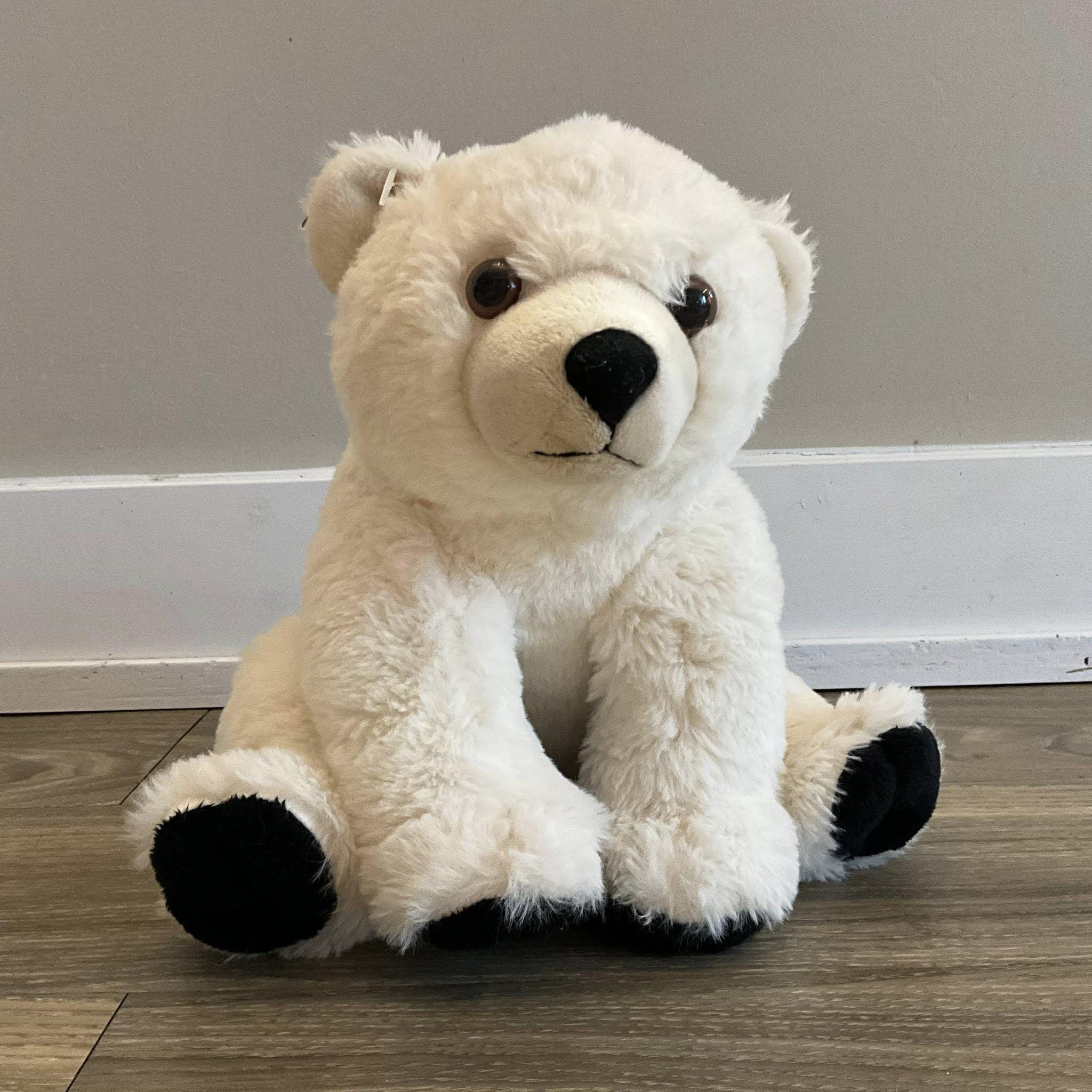 Wild Republic Polar Bear Plush, Cuddlekins Stuffed Animal, 12
