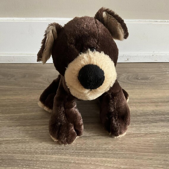 Ganz Webkinz Mocha Pup Stuffed Animal Plush Dog Toy 10