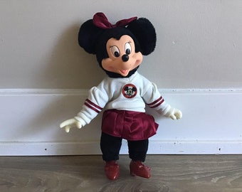 Disney Applausi Cheerleader Mini Mouse Peluche 10,5"