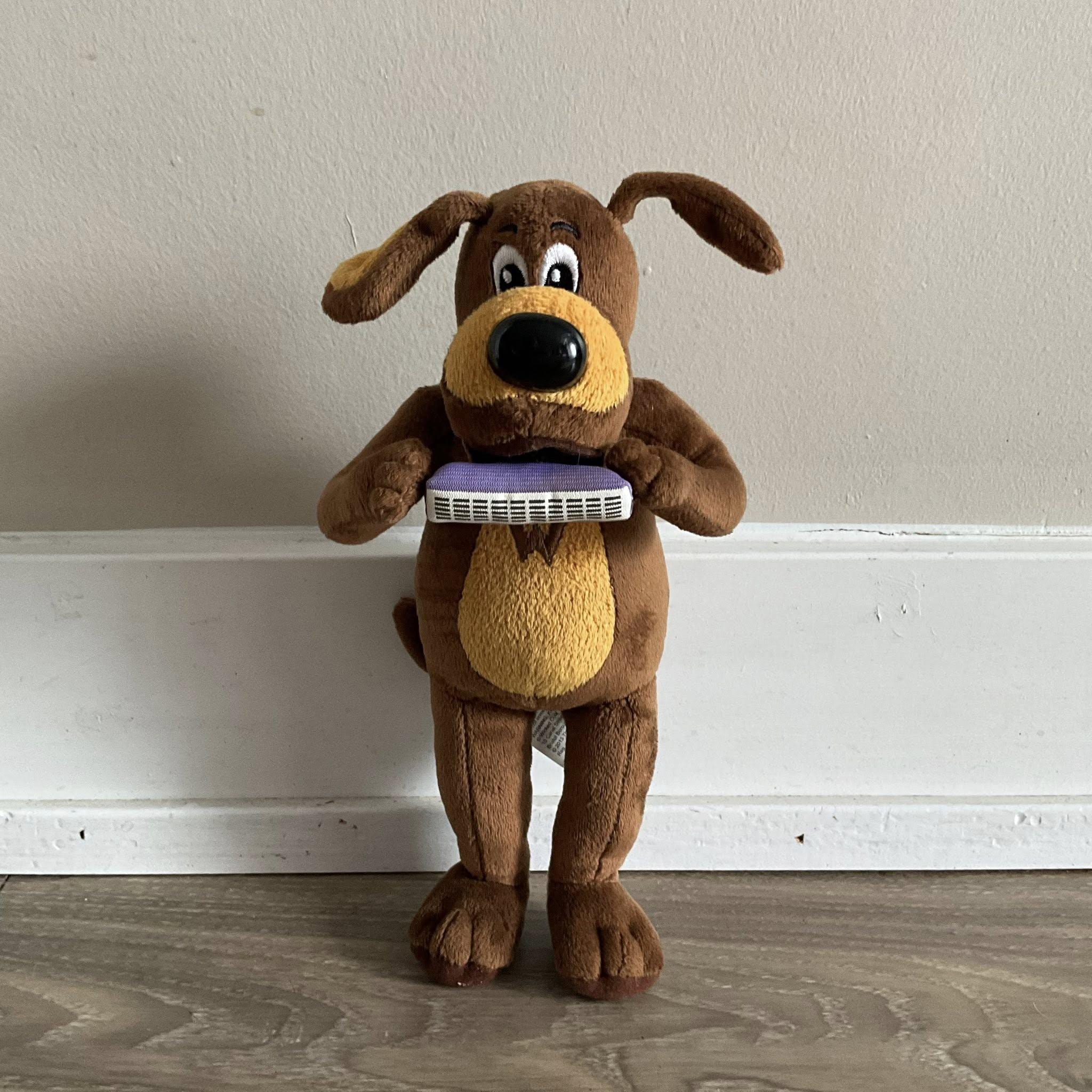 Muñeco de peluche de armónica Wiggles Wags the Dog de 25 cm - Etsy México, image size:2048x2048