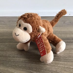 Gund Lincoln/Seb the Monkey Stuffed Animal Plush Toy 5&quot;