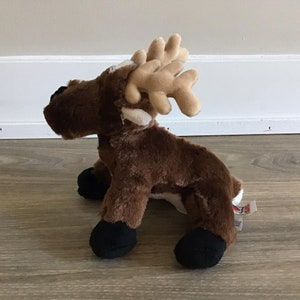 Ganz Webkinz Reindeer Stuffed Animal Plush Toy 9&quot;