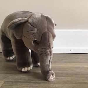Ganz Webkinz Elephant Stuffed Animal Plush Toy 11.5&quot;