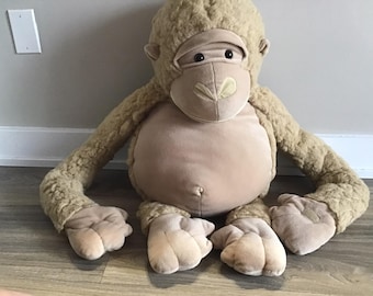 Albino Monkey Stuffed Animal Plush Toy 30&quot;