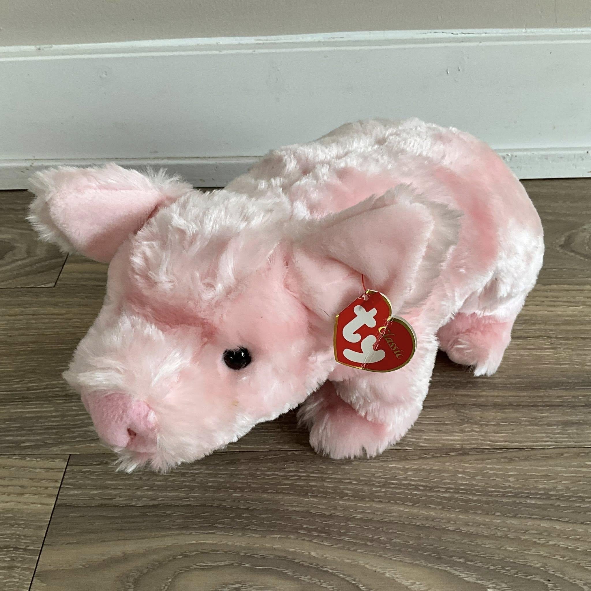 Ty Classic Plush Omelet Pink Pig 13