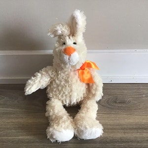 Ganz Webkinz Muffin the Bunny Stuffed Animal Plush Toy 15&quot;