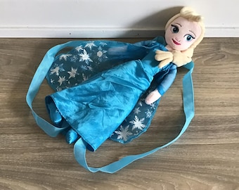 Disney Frozen Elsa the Princess Stuffed Backpack Plush Toy 16"