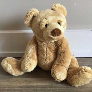 Vintage 2003 Ty Beige Teddy Bear Stuffed Animal Plush Toy 13