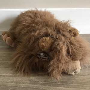 Vintage 1988 Ganz The Heritage Collection Fluffy Bear Stuffed Animal Plush Toy 13&quot;